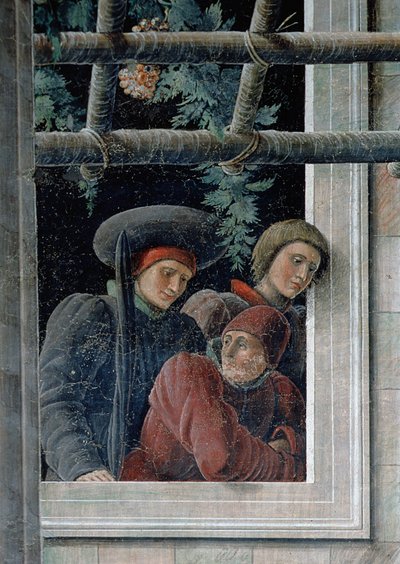 The Martyrdom of St. Christopher (detail) by Andrea Mantegna